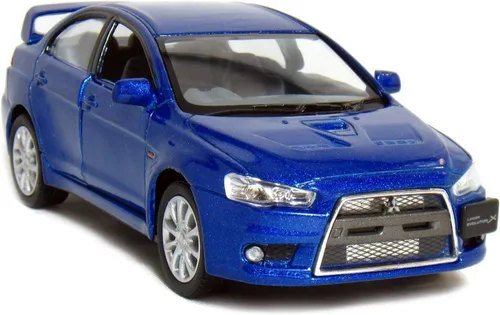 Miniatura 4 de KiNSMART - 2008 Mitsubishi Lancer Evolution X 1:36 Escala 5 "Die Cast Metal Modelo Coche de juguete (4 juegos)