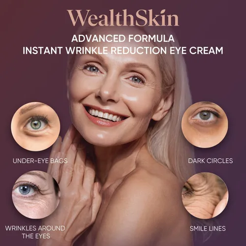 Miniatura 3 de Crema de ojos instantánea rápida y antiarrugas: efectos temporales Firme y levanta bolsas debajo de los ojos y reduce la hinchazón y elimina