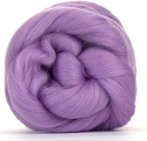 Miniatura 37 de Revolution Fibers Lana Merino para hilar Lana superior peinada Premium 22 micrones, perfecta para proyectos de fieltro, hilado, colgantes
