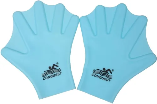 Guantes de natación de malla de silicona, guantes de entrenamiento de natación Aqua Fit, guantes de natación, guantes de agua cerrados de dedo