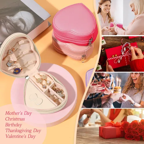 Miniatura 9 de Dajasan Joyeros portátiles para mujeres y niñas