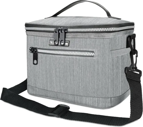Miniatura 22 de Tirrinia Lonchera aislada para hombres/mujeres, bolsa de almuerzo a prueba de fugas para escuela y trabajo, bolsa de almuerzo grande para niños