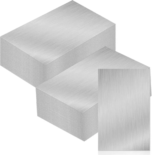Miniatura 13 de Therwen 80 piezas de chapa de aluminio para techo intermitente de 5 x 7 pulgadas, techo de metal para cobertizo, impermeabilización alrededor