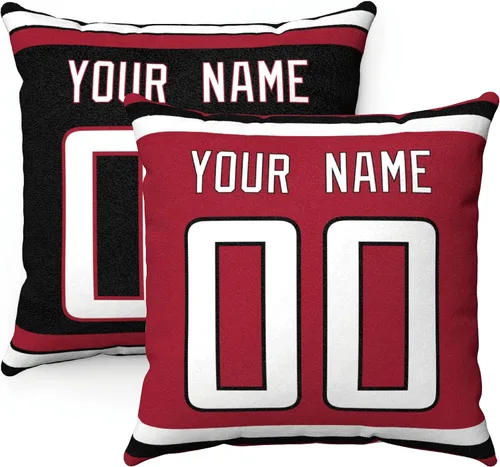 Miniatura 18 de ANTKING 2 paquetes de almohadas personalizadas con cualquier nombre y número para hombres, mujeres y niños Para Las Vegas