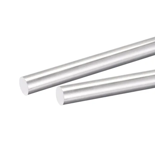 MECCANIXITY Varilla redonda sólida de aluminio de 0.472 in de diámetro, 11.811 in de longitud, para manualidades, paquete de 2 unidades