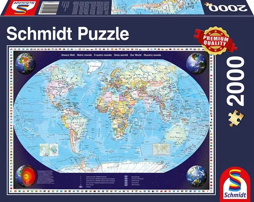 Miniatura 4 de SCHMIDT Rompecabezas de Our World, 2000 piezas