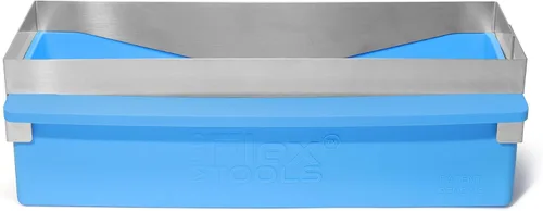 Miniatura 12 de MUDFLEX EZ Clean - Sartén flexible para paneles de yeso de 10.5 pulgadas, silicona suave, agarre EZ Squeeze - Antiadherente - Resistente al óxido