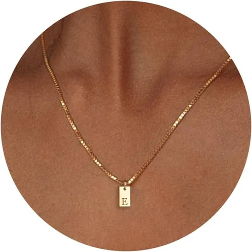 Collares con iniciales para mujer, delicado collar con inicial de plata personalizada, collar con dije de plata pequeño para mujer, regalo de