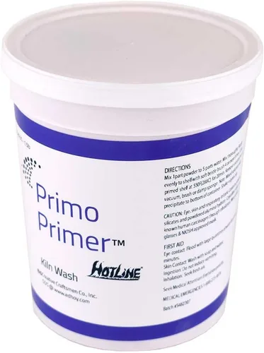 Miniatura 2 de Primo Primer Kiln Wash - 1-1/2 Lb