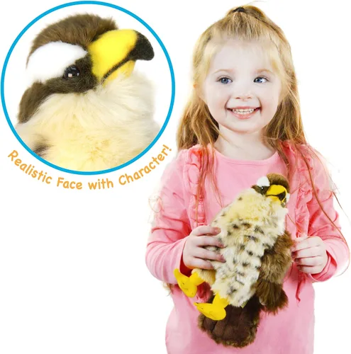 Miniatura 2 de TigerHart Percival El Halcón Peregrino - Animal de peluche de 9 pulgadas de felpa