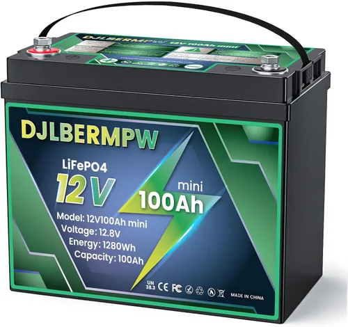 Miniatura 9 de Batería de litio de 12V 30Ah, baterías LiFePO4 de 12V, potencia de carga de 384W, batería de ciclo profundo de iones de litio y fosfato de hierro