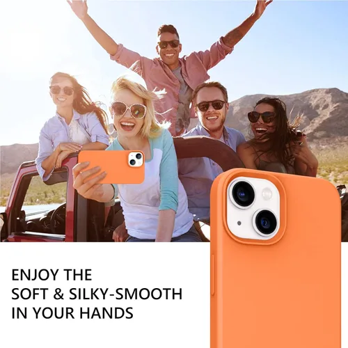 Miniatura 217 de GUAGUA Funda compatible con iPhone 17 Pro Max de 6.9 pulgadas, silicona líquida, goma de gel suave, delgada, forro de microfibra delgada