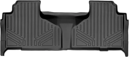 SMARTLINER Revestimientos de segunda fila de ajuste personalizado, color negro, compatibles con Cadillac Escalade y ESV 2021-2023 con asiento de