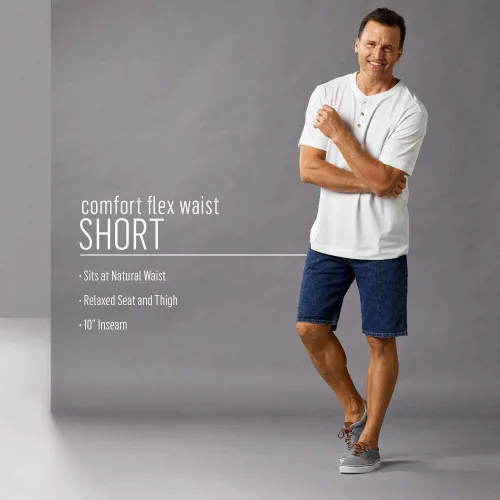 Miniatura 7 de Wrangler Authentics Pantalón corto Comfort Flex con cintura para hombre