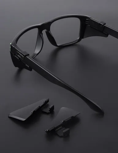 Miniatura 4 de Eye Opening Stuff Lentes de repuesto protectores laterales para gafas de sol compatibles con Oakley Holbrook OO9102