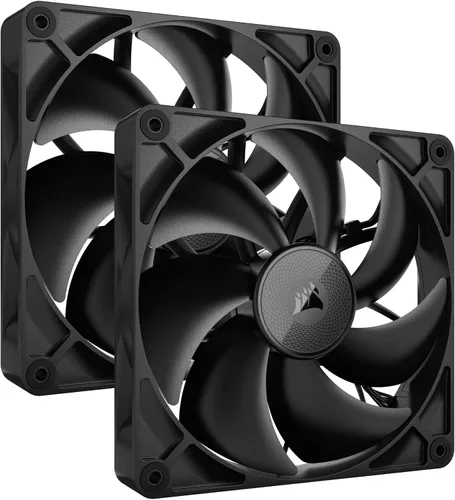 Miniatura 10 de CORSAIR iCUE Link RX120 RGB Ventilador PWM de 120 mm - Rodamiento de cúpula magnética - Ventilador individual - Negro
