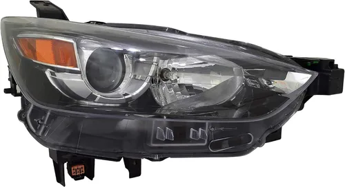 Miniatura 8 de ALLIGATOR AUTO LIGHTS Repuesto para Mazda CX3 2016-2021 Conjunto de faros delanteros halógenos con bombillas, lado derecho/pasajero, DB4N-51-0K0A