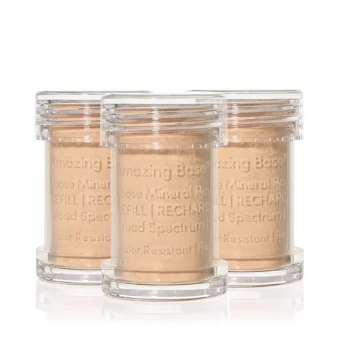 Miniatura 5 de jane iredale Amazing Base - Polvo mineral suelto, base luminosa con SPF 20, sin aceite, sin talco y sin peso, vegano y libre de crueldad animal