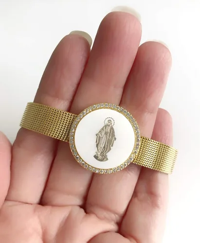 Miniatura 3 de Pulsera Virgen la Milagrosa con encanto milagrosa