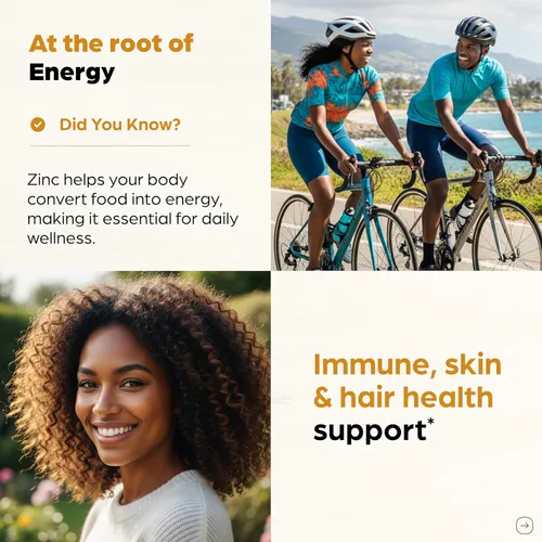 Miniatura 5 de Zinc 30mg con cobre, selenio y vitamina D3 60 cápsulas Magnesio, vitamina B6, complejo de biotina Suplementos de zinc quelado absorbible