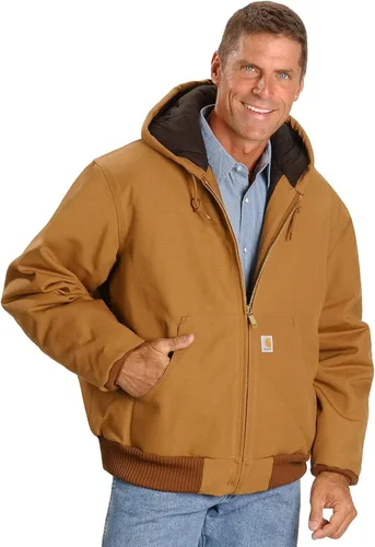 Miniatura 7 de Carhartt Men's Loose Fit Firm Duck Insulated Flannel-Lined Active Jacket
