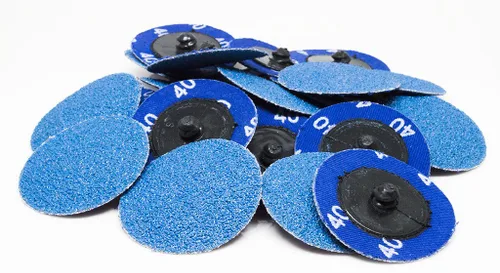 Miniatura 7 de Roloc Zirconia - Discos de papel de lija de cambio rápido, 2 pulgadas, paquete de 25, 25