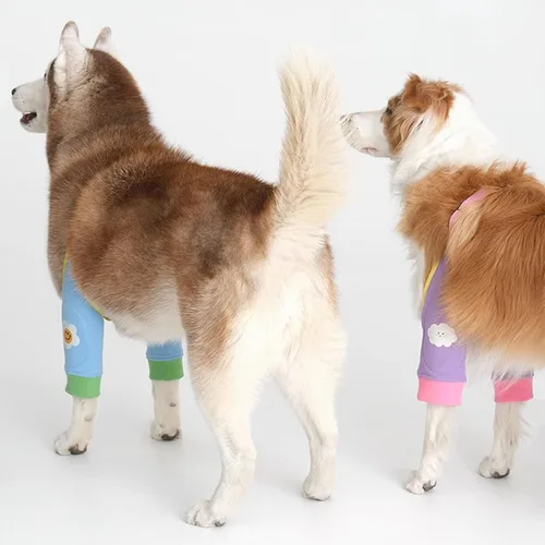 Miniatura 4 de Dog Recovery Sleeve with Paded, Dogs Front Leg Sleeves After Surgery, Elbow Protector for Small Medium Large Dogs, Puppy Joint Brace Prevent Licking