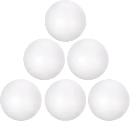 Miniatura 9 de uxcell 25 bolas de espuma de poliestireno blanco de 1.5 pulgadas para manualidades, arte, bricolaje, hogar, decoración de fiesta