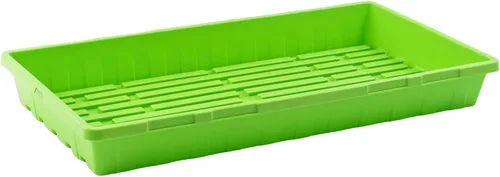 Miniatura 11 de Bootstrap Farmer 1020 Bandejas – Extra Fuerza, sin agujeros, paquete de 30, bandejas reutilizables para vivero de plantas profundas para propagación