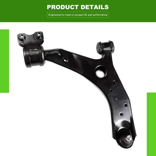 Miniatura 2 de SCITOO Kit de suspensión de 10 piezas para Mazda 3 2006-2015 2006-2015 para Mazda 5 - Con piezas de suspensión brazo de control inferior barra