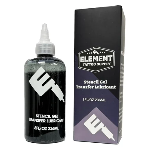 Miniatura 7 de Plantilla de tatuaje aplicador de gel loción 4 oz negro suave transferencia de plantilla limpia colocación de plantilla de larga duración Hold