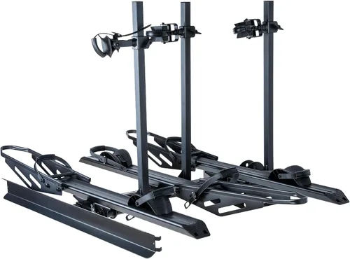 Miniatura 11 de RokRack S One 1-Ebike Rack con rampa, capacidad de 100 libras, soporte para bicicleta eléctrica de montaje en enganche único, se adapta a neumáticos