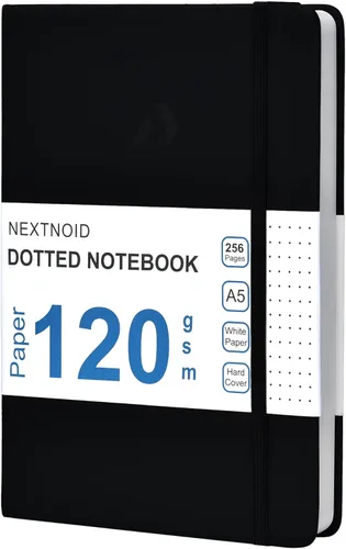 Miniatura 24 de Nextnoid Cuaderno rayado para hombres - Papel grueso de 120 g/m² - 160 páginas - Cuaderno de tapa dura A5 para el trabajo - Ideal para escribir