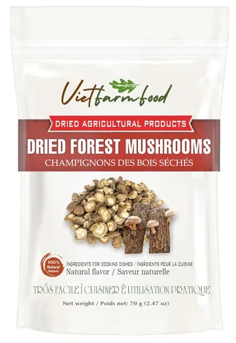 Miniatura 23 de SETAS ABALONE SECAS 5.29 Oz (5.29 oz) VIETFARMFOOD: Productos agrícolas secos con sabor natural puro. Utilizados como ingredientes de cocina
