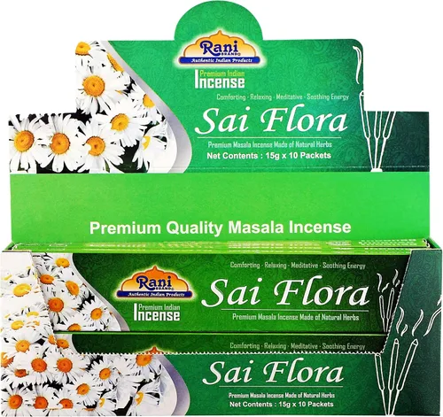 Miniatura 14 de Rani Brand Authentic Indian Products Epic Nagchampa Incienso (0.53 oz x 10 paquetes, total 100 varillas) para Puja, meditación y fragancia casera