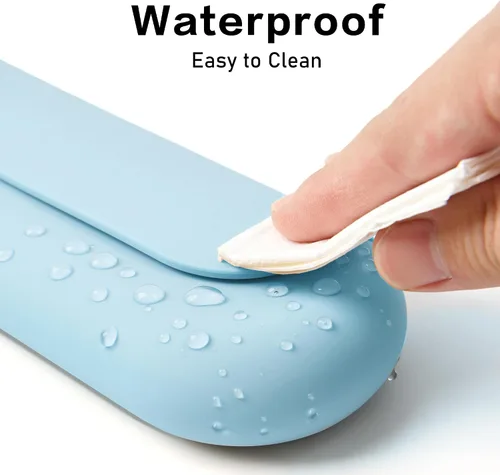 Miniatura 4 de Soporte para brochas de maquillaje, cierre magnético, organizador de brochas de maquillaje, bolsa de maquillaje de silicona, artículos esenciales