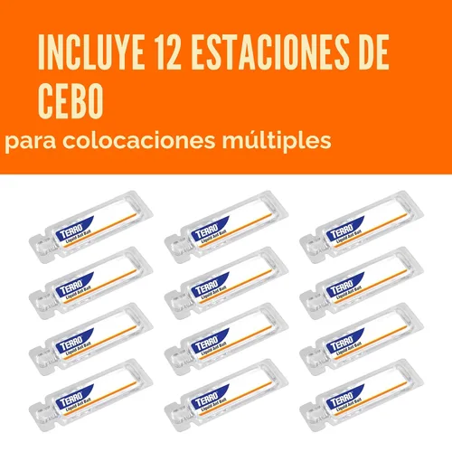 Miniatura 10 de TERRO T300 cebos líquidos para hormigas, 6 unidades, 2