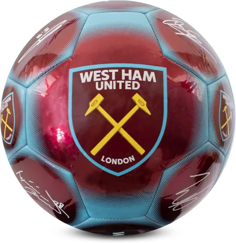 Miniatura 13 de Hy-Pro Balón de fútbol clásico con licencia oficial, metálico, talla 5, entrenamiento, partido, mercancía, coleccionable para niños y adultos