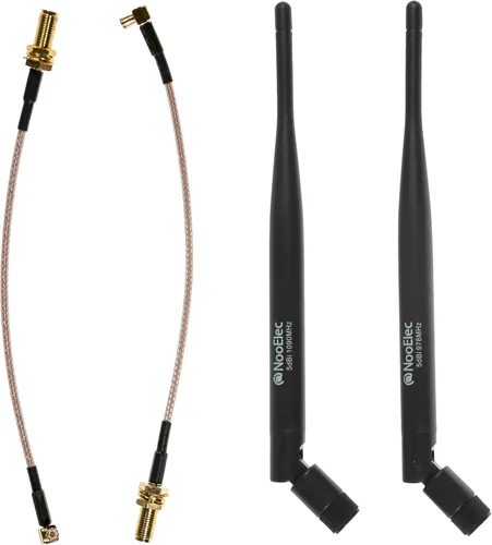 Miniatura 2 de NooElec ADS-B Discovery - Paquete de antena de 5dBi (alta ganancia) - Paquete de antena de 1090 MHz y 978 MHz para radios definidas por software