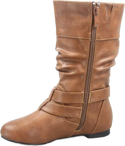 Miniatura 2 de Link Sonny-54K - Botas de equitación con hebilla de tacón bajo y puntera redonda para niñas jóvenes