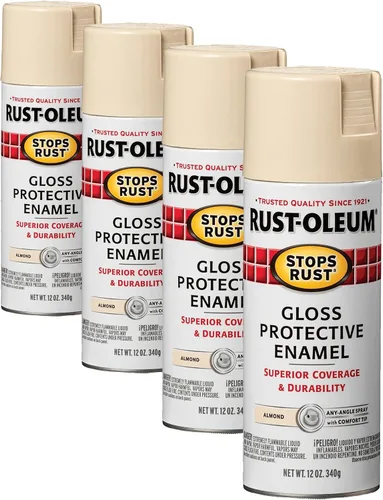 Miniatura 83 de Rust-Oleum 7732830 Stops Rust Pintura en Aerosol, 12 oz, Verde Cazador Satinado