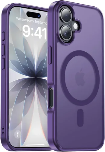 Miniatura 116 de Funda para iPhone 17 Pro Max con protector de lente de cámara [protección de grado militar de 10 pies] compatible con MagSafe a prueba de golpes