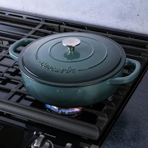 Miniatura 2 de Crock Pot Artisan - Cacerola de hierro fundido esmaltado. Gris (Slate Gray)