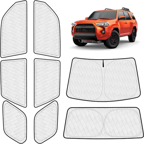 Miniatura 207 de KUST Parasol para parabrisas para Audi Q8 2019-2023 2024 2025 2026, accesorios de ventana, parasol plegable, bloquea los rayos UV, mantiene