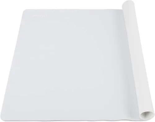 Miniatura 2 de LONGFITE Tapete de silicona para hornear para pasta rodante, tapete grande antiadherente y antideslizante, resistente al calor, protector de Gris 2