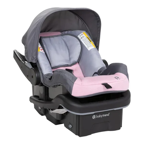 Miniatura 3 de Baby Trend Sistema de viaje Passport Cargo de bambú rosa con moisés Lil' Snooze Deluxe III