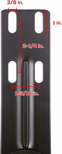 Miniatura 6 de Par de reposabrazos ajustables de repuesto, soporte vertical con almohadillas para la mayoría de sillas de juegos (4D)