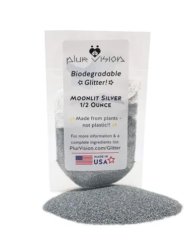 Miniatura 9 de On Point Pink Biodegradable Glitter de 1/2 onza - Hecha de celulosa vegetal, respetuosa con la tierra. Perfecta para cuerpo, cosméticos, Rosa