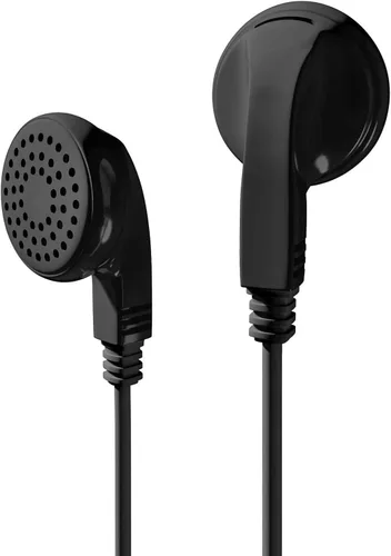 Miniatura 5 de Maeline Auriculares a granel con enchufe de auriculares de 0.138 in - Paquete de 200 unidades al por mayor - Negro