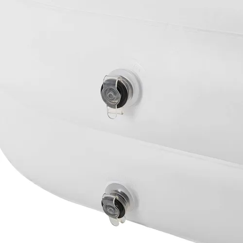 Miniatura 4 de Bañera inflable médica, bañera de ducha portátil de PVC con bomba de aire eléctrica y bolsa de agua, cama de ducha de doble diseño, ayuda